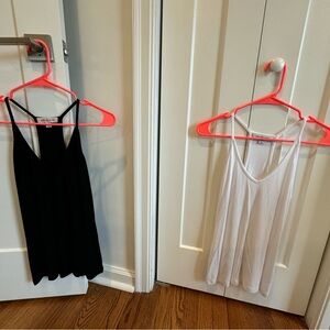Amour Vert XS Cami Tanks - Black & White